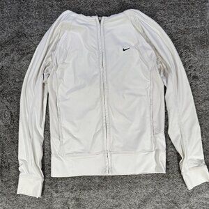 Nike Women's Full Zip Lightweight Hooded Sweatshirt Sz M